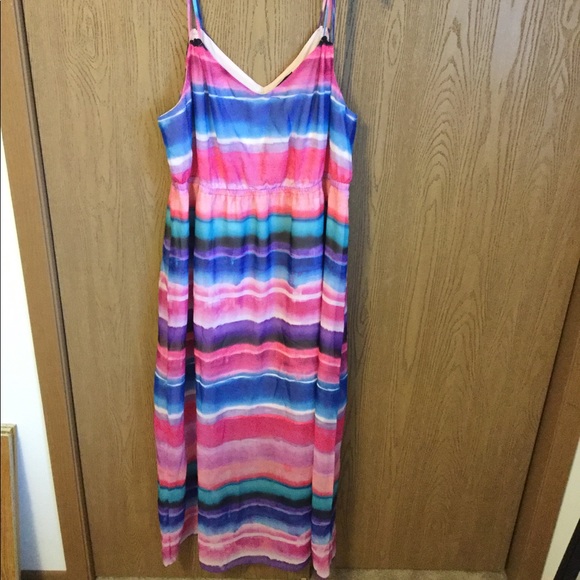 rainbow dress size 18